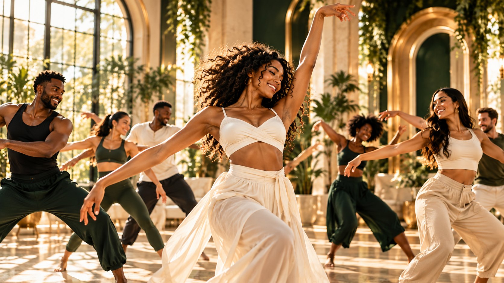 Creative movement and dance class